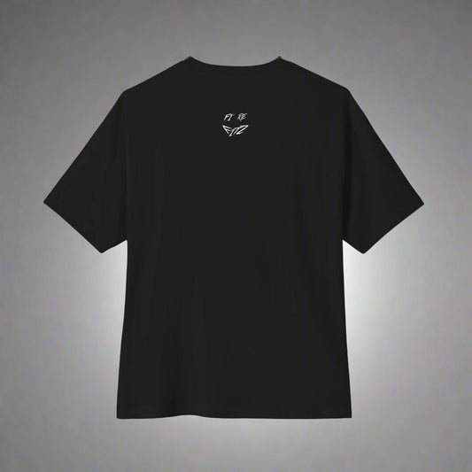 Jacked Cat - Oversized Gym T-Shirt - Black